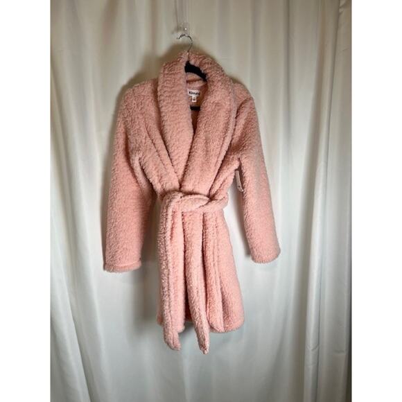 Abound Cozy Fluffy Pink Dorm Robe Size XS - Picture 1 of 9